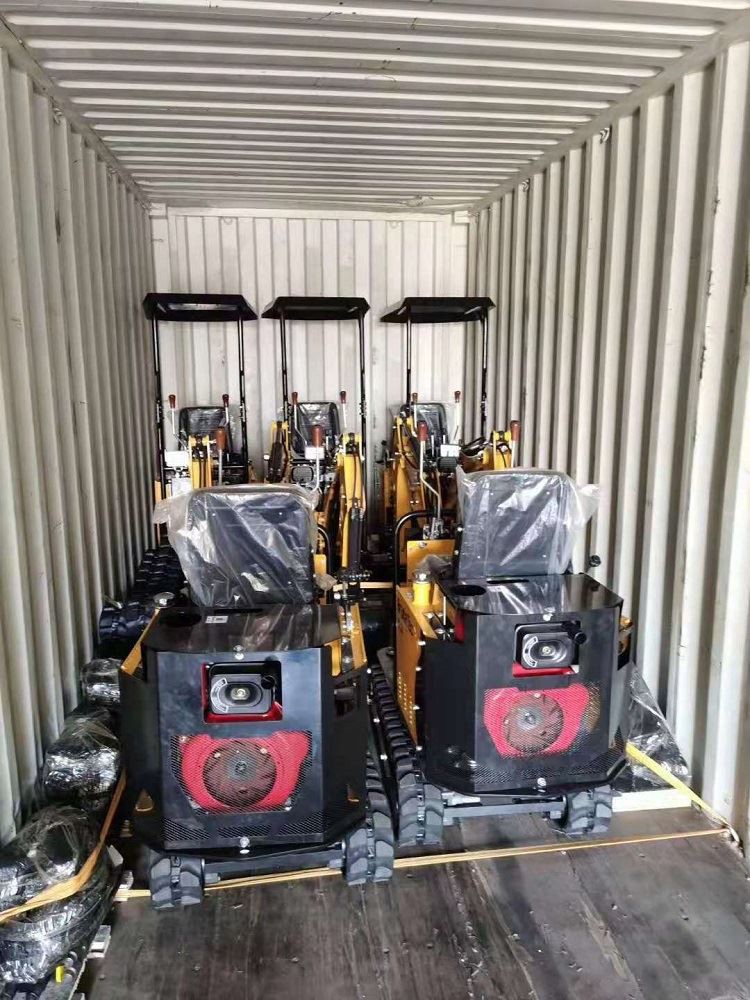 Excavator shipping